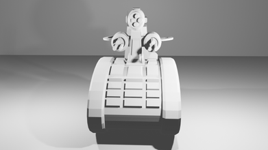 3d bot robotlar stl 3dprint 3dmodel blender askeri savaş biblo 3d print model - Mito3D