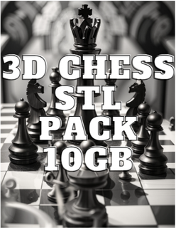 3d chess set stl package10gb filechess piecescartoon movie characters board games chessboard chesspiece chessgame chessset chessdesign 3dprint 3dmodel 3dprinting printing printable printer printed printers printering digital digitally digitalart digital3d 3d print model - Mito3D