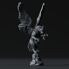 3d miniature sculpture - printable 3d print model - Mito3D