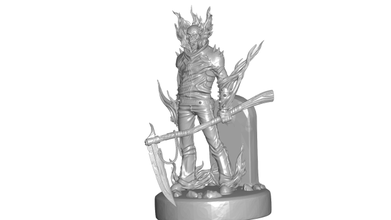 3d miniatura scultura stampabile 3d print model - Mito3D