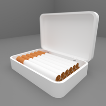 3d impressão cigarro caso bainha modelo in 3dexport fumar fumaça caixa tabaco 3dprint cigarreira fumante leve imprimível filtro erva daninha passatempo faça 3d print model - Mito3D