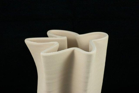 3d printable ceramic vase stl file print model decor 3d print model - Mito3D