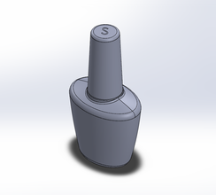 3d druckbar nagel polieren drucken modell ingenieurwesen 3dexport nagelpolitur design 3d print model - Mito3D