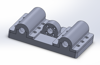 3d impresora eje z gratis impresión modelo in mecánico partes 3dexport 3dprinter tornillo lm8uu lineal rodamiento cnc stl solido pla abs 3d print model - Mito3D