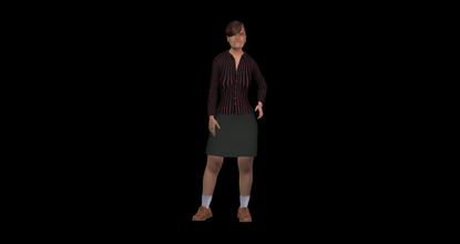 3d realistic female character free 3dmodel 3danimation 3drender 3dcharacter 3dcharactermodel humanoid character3d femalebody female-3dmodel femalecharac unity3d unitycharacter game-ready human-clothing 3d print model - Mito3D