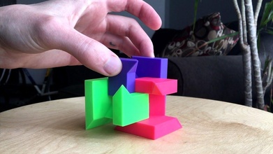 3d masa yazdır model in matematiksel sanat 3dexport 3d print model - Mito3D