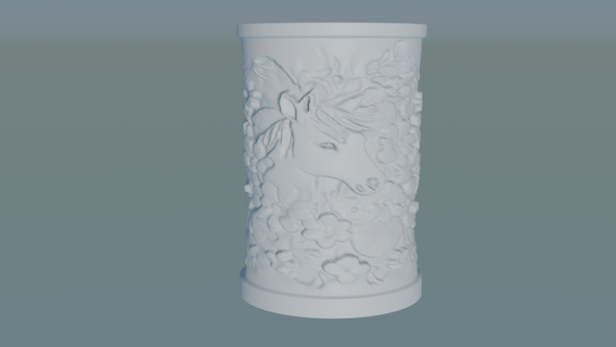 3d vases virtual elegance digital design decor interior modern abstract ceramic artistic sculpture contemporary stylish elegant geometric decorative pottery craft ornamental 3d print model - Mito3D