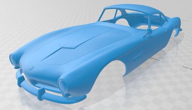 507 cupé 1959 imprimible cuerpo coche vehiculo 3d impresión modelo in automotor 3dexport espacio scalextric tamiya rc miniz pasatiempo 3d print model - Mito3D