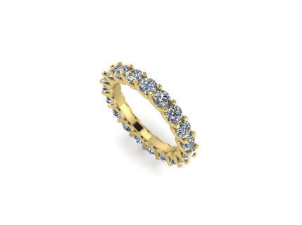 54 femelle bague anneaux solitaire sterling imprimable diamant platine brillant mariage engagement bijou bijoux argent délicat lumière or blanc 3d print model - Mito3D