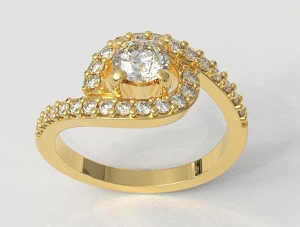 5mm nişan yüzük yüzükler yüzük yüzükler gold ring jewelry rings takı altın paulorani 39 ye modaya uygun moda klasik modern gümüş diamond ring wedding ring engagement ring solitaire ring Solitaire elmaslar diamond jewellery 3d print model - Mito3D