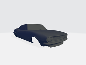 67 camaro ss printable body 3d print model in automotive 3dexport 3d print model - Mito3D