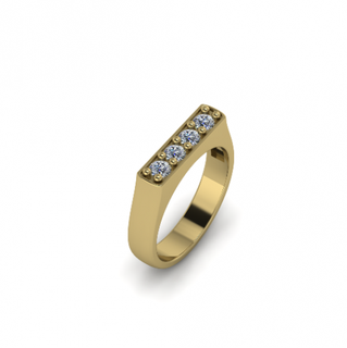 70 anillo anillos solitario libra esterlina imprimible diamante platino brillante Boda compromiso joya joyería plata delicado ligero oro blanco 3d print model - Mito3D