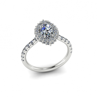 79 femelle bague anneaux solitaire sterling imprimable diamant platine brillant mariage engagement bijou bijoux argent délicat lumière or blanc 3d print model - Mito3D