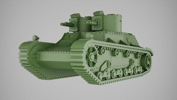 7tpdw adapted printing scale 1 56 28mm toys 3d 156 3dprint 3dprinting 3dprintable 3d print model - Mito3D