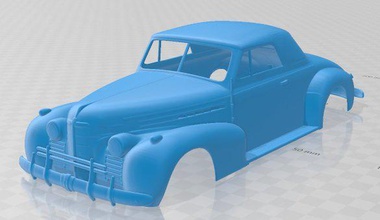 80 conversível 1939 imprimível corpo carro fenda escalextrico Tamiya rc miniz passatempo micro rastejante 3d print model - Mito3D
