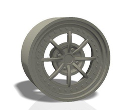 8 raggi classico cerchio stampa modello 3d in settore automobilistico 3dexport macchina corsa auto pneumatico veicolo rally ruota pirelli sport supercar automobile veloce passatempo fai 3d print model - Mito3D