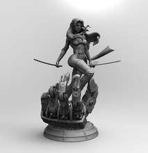 a006 - psylocke marvel superheroes stl design print statue sculpture 3d model print hobby printer stl filess figure resin marvel women psylocke