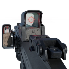 acr rifle 2x color versions black tan 3d model in assault rifles 3dexport military highres close army 3d print model - Mito3D