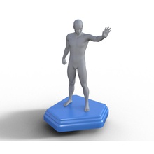 figura de acción base pantalla la marvel dc los cómics coleccionables pie imprimible juguetes 3dmodel 3d print model - Mito3D