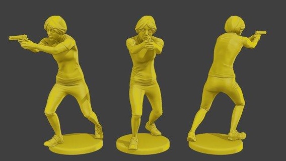 gerçek gündelik kadın acf1 001 3d yazdır model in figürinler 3dexport şekil minyatür heykel savaş adam xxi kask diyorama insanlar dünya savaşı avrupalı müttefikler erkek tek basit action figure 3d print model - Mito3D
