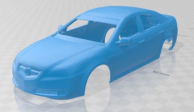 acura tl 2007 yazdırılabilir vücut araba 3d yazdır model in otomotiv 3dexport yuva ölçülü tamiya rc miniz hobi mikro 3d print model - Mito3D