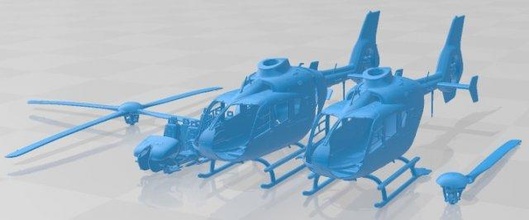 adac eurocopter ec135 printable helicopter 3d print model in automotive 3dexport aviation fly micro hobby 3d print model - Mito3D