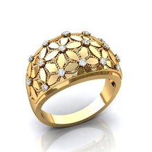 addison brillante diamante oro gioielli disco di platino preziosi anello anelli matrimonio 3d print model - Mito3D
