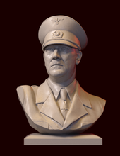 adolf hitler il busto la scultura miniature figurine ww2 nazista germania tedesco stampabile di stampa reich wehrmacht worldwar2 uomo umana deutschland 3d print model - Mito3D