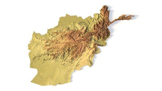Afeganistão stl terreno alívio altura mapa arte impressão país leste 3d print model - Mito3D