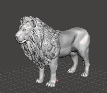 african lion figure model animal creature wildlife realistic animals tiger puma cougar cat feline asian nature chimera monster fantasy toy figurine primitive dungeons-and-dragons miniature beast jungle animal-companion 3d print model - Mito3D
