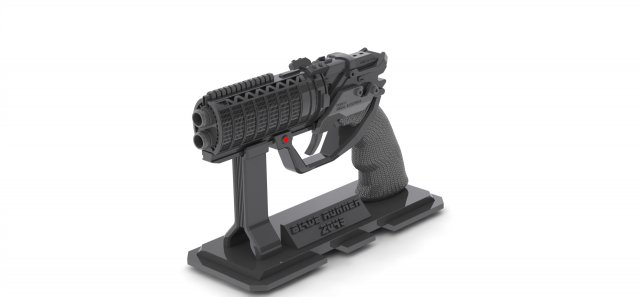 ajan ks tabanca bıçak ağzı koşucu yazdırılabilir stl Dosyalar 3d Yazdır model oyuncaklar Kostüm oyunu zanaat hobi kendin yap Sanat silah video Sırtı Lazer 3D print model - Mito3D