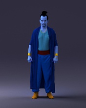agrabah man 1101 3d print ready scan model polygon 3dprint human male realistic posed character people miniatures woman child cartoon animation 3d print model - Mito3D