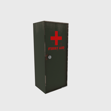 ayuda gabinete 3d modelo in médico equipo 3dexport armario auxilios medicamento hospital clínica 3d print model - Mito3D