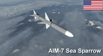 aim-7 sea sparrow 3d model in projectiles 3dexport missile aim ballistic military jet rocket flying technology fighter bomber bomb explosion launch sam battle tomahawk rocketry sidewinder icbm 3d print model - Mito3D