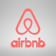 airbnb logo 3d yazdır model in 3dexport sanat işaretler logolar modeller sembol tasarım işaret element hava bnb 3d print model - Mito3D