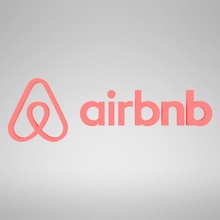 airbnb logo 3d yazdır model in 3dexport sanat işaretler logolar modeller sembol tasarım işaret element hava bnb 3d print model - Mito3D