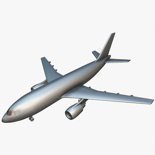 Airbus a310 3d imprimable modèle véhicule stl France avion ligne print miniature miniatures printing wargaming scale printed model 310 airbus jet airliner 3d print model - Mito3D