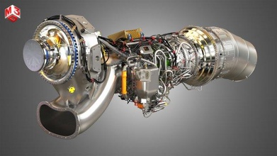 Airbus moteur tp400 d6 3d print model - Mito3D