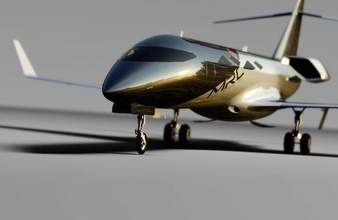 aeronave 3d modelo in jato 3dexport desarmado passageiros 3d print model - Mito3D