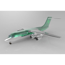 uçak 146 3d model in ticari 3dexport jet yolcu uçağı sivil uçuş araç ulaşım 3d print model - Mito3D