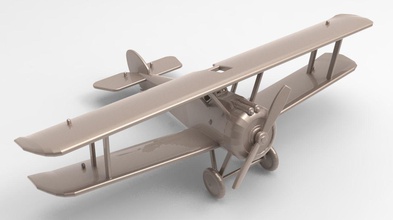 aircraft 37 3d model 3dprint printable obj stl air toy game cg 3dmodel fly airplane transport 3d print model - Mito3D