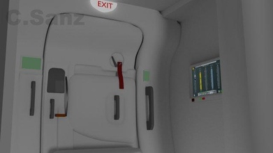 aeronave puerta interior aerobús boeing md avión a380 b747 b787 diapositiva 3d print model - Mito3D