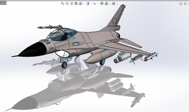 aeronave f16 3d impresión modelo in monedas insignias 3dexport avión aire 3d print model - Mito3D