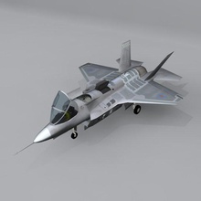 aircraft x-35 free 3d model in fighter 3dexport vehicles airplane military plane jet 3d print model - Mito3D