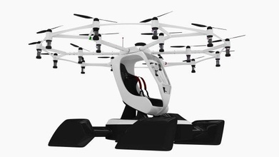 pont aérien hexa 3d modèle in drone hélicoptère 3dexport avion volant mouche quadcopter jet éloigné 3d print model - Mito3D