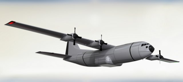 avión c17a pubg 3d modelo in transporte 3dexport aeronave solido militar vehículo 3D print model - Mito3D