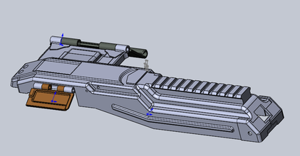airsoft cubierta carcasa funda of receptor pkm ak 3d impresión modelo in 3dexport militar 3d print model - Mito3D