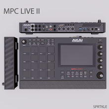 akai mpc canlı ii 3d model in elektronik 3dexport ses enstrüman cihaz müzik davul teknoloji 3d print model - Mito3D