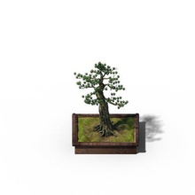 alchemy - experience tree 06 3d model in bush 3dexport game scene low-modulus models materials textures format 3dmax 2009 obj 3ds fbx 3d print model - Mito3D