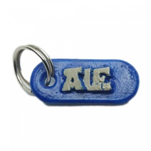 ale 3d keychain print model in keychains 3dexport key personalized names 3dprint customizable 3d print model - Mito3D